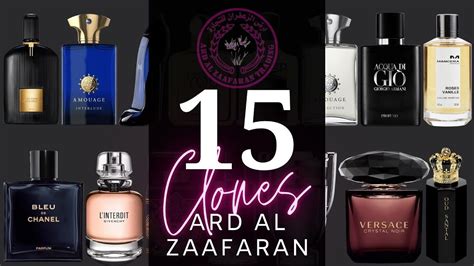 lattafa perfume dupes list|ard al zaafaran clone list.